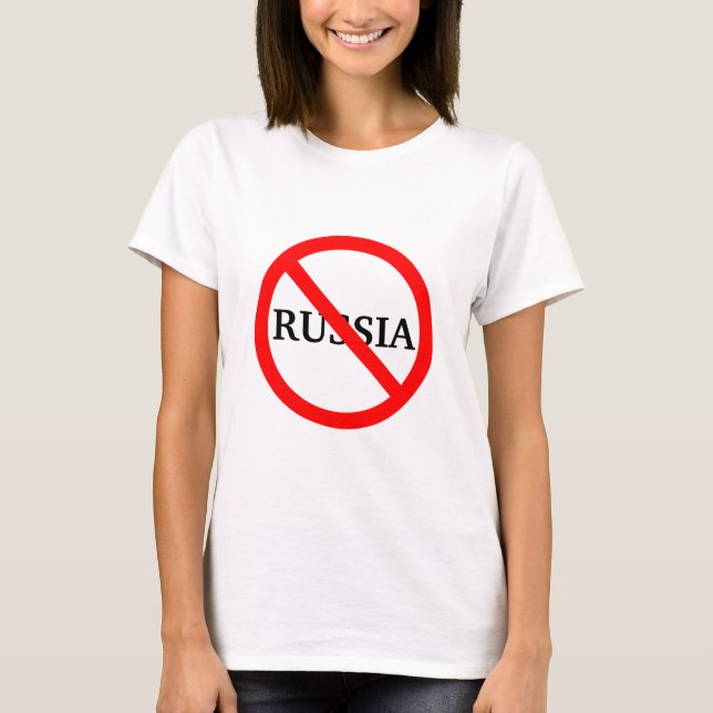 Russland-T - Shirt (Vorderseite)