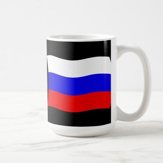 Russland Tasse der Flagge (Rechts)