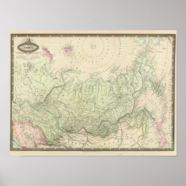 Russland und Asien Poster (Vorne)
