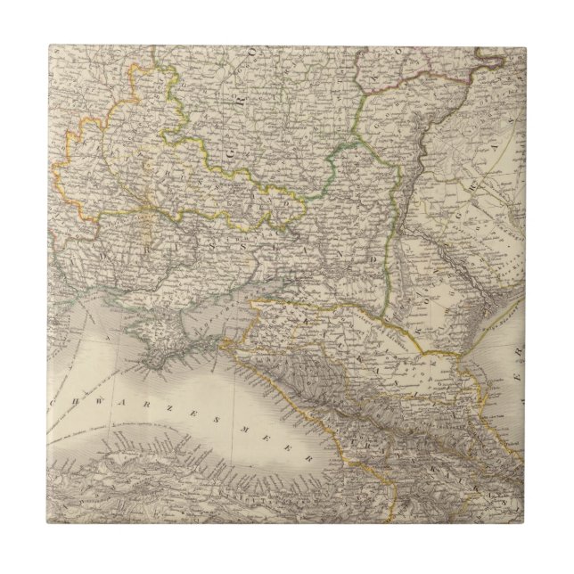 Russland und Europa 3 Fliese (Vorderseite)
