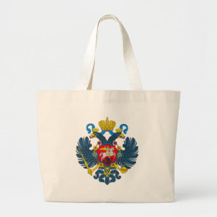 Russland-Wappen (18. Jahrhundert) Taschen-Tasche Jumbo Stoffbeutel