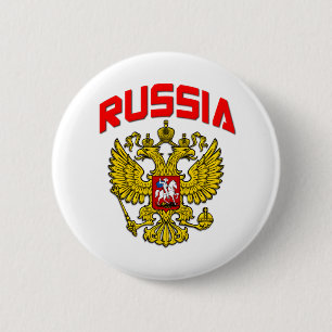 Russland-Wappen Button