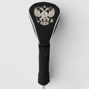 Russland - Wappen - weiße Version Golf Headcover