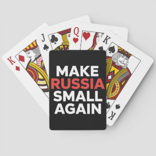 Russland wieder klein machen Russland klein machen Spielkarten