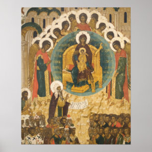 Russland, Wologda, Goritzy, Kirillov-Belozersky Poster