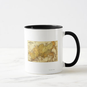 RusslandPanoramakarte Russland Tasse