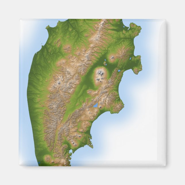 Russlands Kamtschatka-Halbinsel Magnet (Vorne)