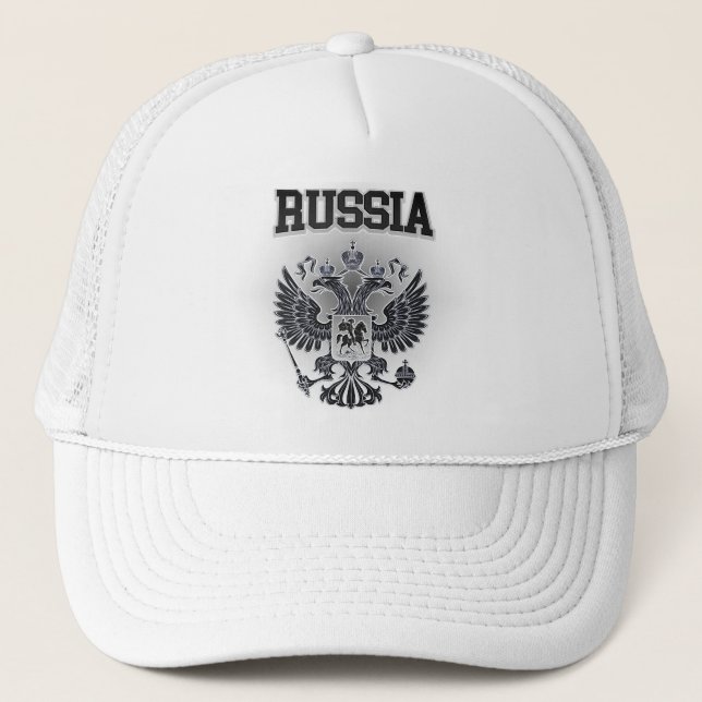 Russlandwappen Truckerkappe (Vorderseite)