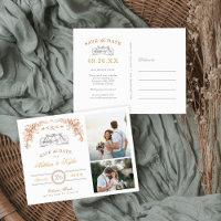 Rust and Honey Bicycle 2 Foto Save the Date