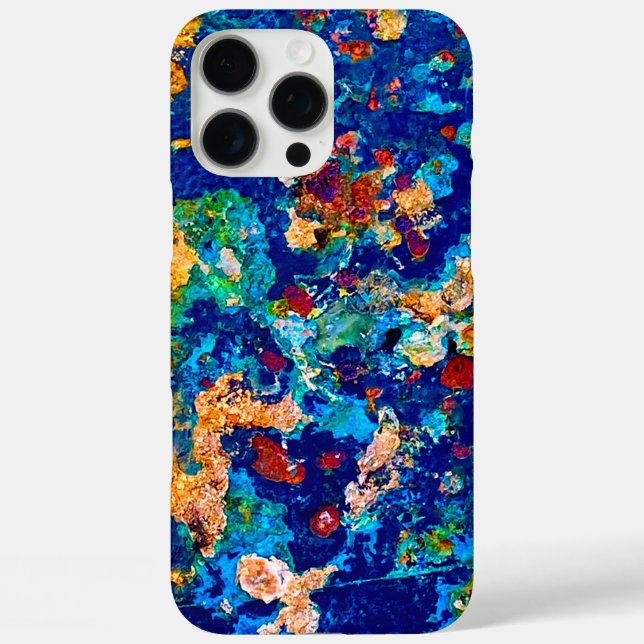 Rust Art Cool Fun Einzigartig iPhone 16 Pro Max Hülle (Rückseite)