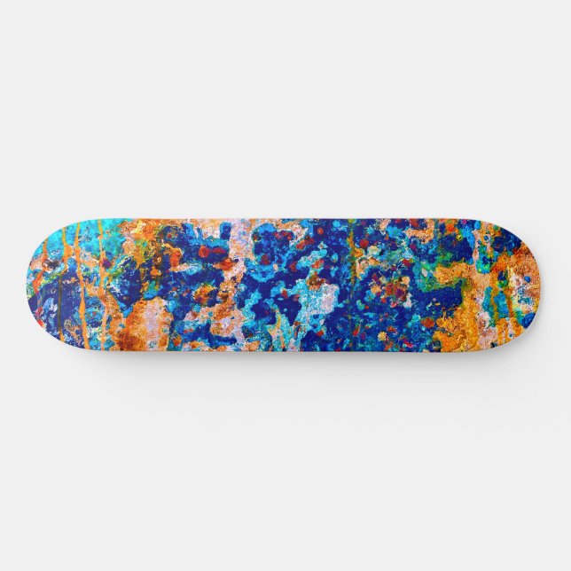 Rust Art Cool Fun Einzigartig Skateboard (Horizontal)