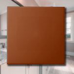 Rust Brown Solid Color | Klassisches Elegant Fliese<br><div class="desc">Rust Brown - Die zeitlose Faszination des Solid Color Design: Eine faszinierende Mischung aus klassischer Form und eleganter Einfachheit. Dieses Design ist eine Feier des Powers und der Schönheit in einem Single, markante Farbe gefunden. Die solide Farbgestaltung zeichnet sich durch ihre raffinierte Eleganz aus und macht sie zu einem idealen...</div>