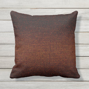 Rust Brown texturiert Kissen