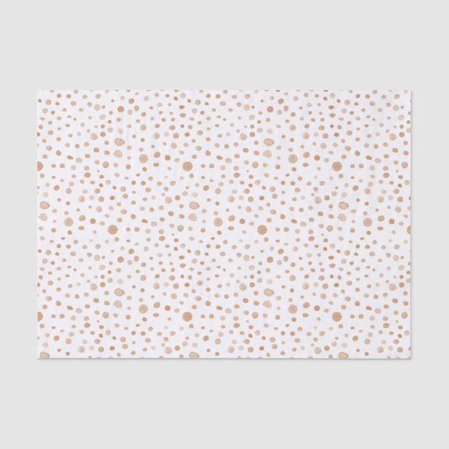 Rust Confetti-Wasserfarbtafelpapier Seidenpapier (Vorderseite)