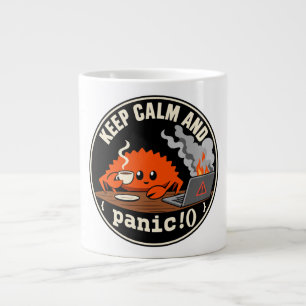Rust Ferris Krabbe Programmiermaskottchen Jumbo-Tasse