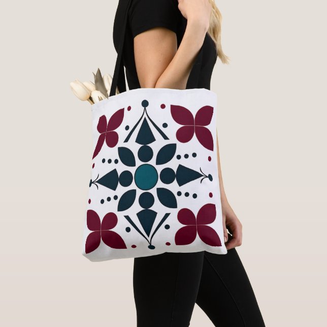 Rust Petal Echo Tote Bag Tasche (Von Nahem)