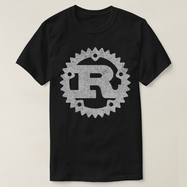 Rust Programming Language Developer Tool für Colla T-Shirt (Design vorne)