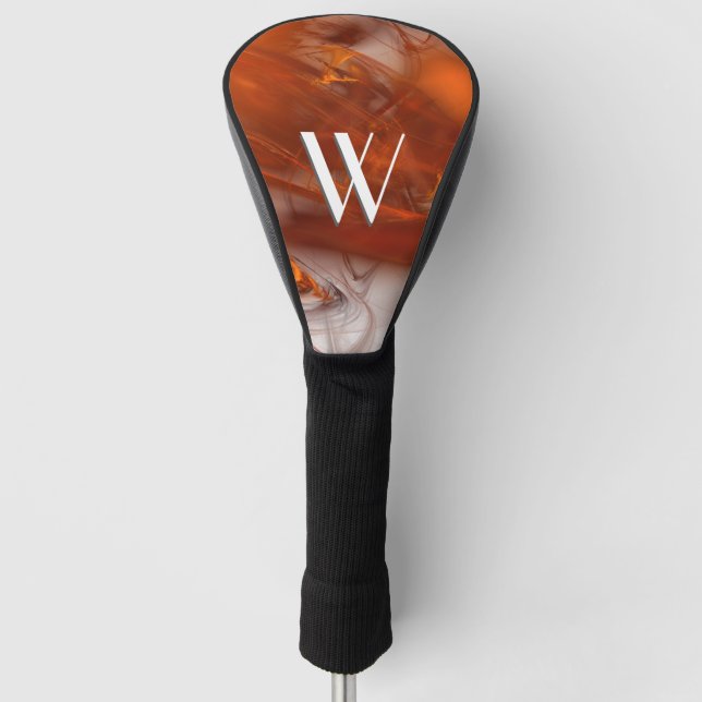 Rust Realm Fraktal Golf Headcover (Vorderseite)