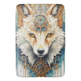 Rustclaw Steampunk Wolf Badematte