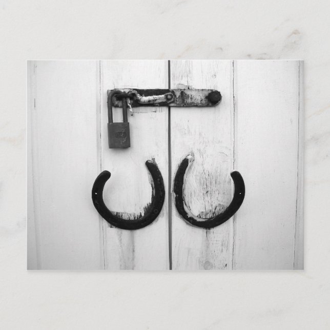 Rusted Horseshoes Postcard Postkarte (Vorderseite)