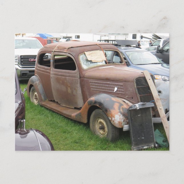 Rusted Junker Postkarte (Vorderseite)