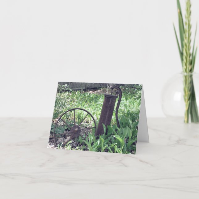 Rusted Things Flower Garden Nature (Devant)