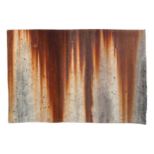 Rustgezogene Grunge Wand: Texturierte Saging Kissenbezug