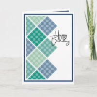 Rustic Arabesque Geburtstag Subtle Blues