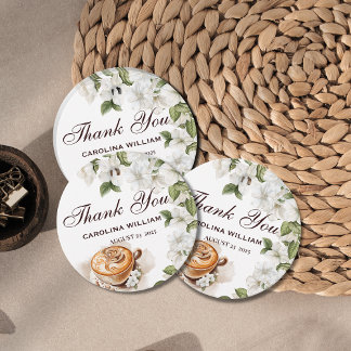 Rustic Baby ist das Brechen der Coffee Baby Dusche Geschenkanhänger