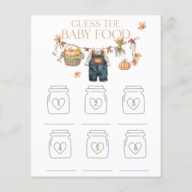 Rustic Baby Showgame (Vorderseite)