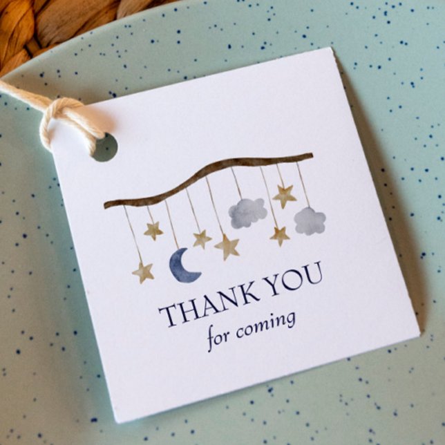 Rustic Baby Showroom Night Sky Mobile Geschenkanhänger (Von Creator hochgeladen)