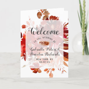 Rustic Beauty Boho Hochzeit im Herbst Programm