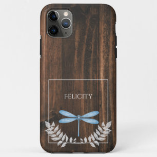 Rustic Blue Dragonfly Case-Mate iPhone Case