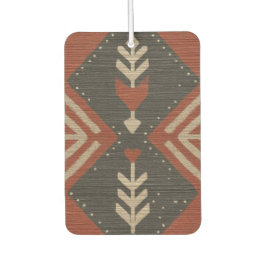 Rustic Boho Air Freshener Terracotta Print Autolufterfrischer