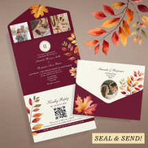 Rustic Boho Burgundy Hochzeit im Herbst