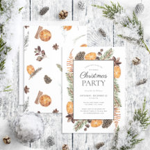 Rustic Boho Dried Orange Weihnachts-Party