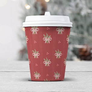 Rustic Botanicals Feiertage Pappbecher