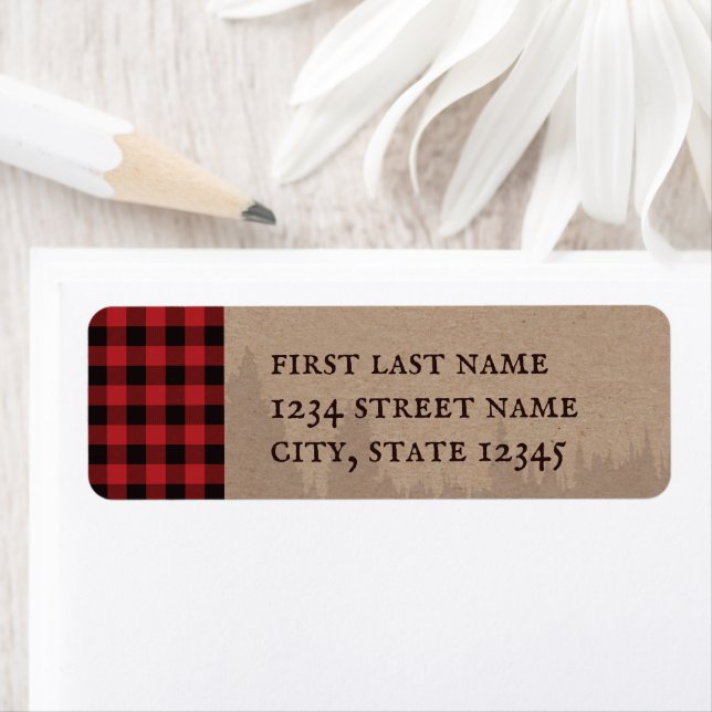 Rustic Buffalo Kariert Lumberjack Adresse (Insitu)