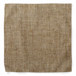 Rustic Burlap Nattern Muster Bandana - Land Halstuch