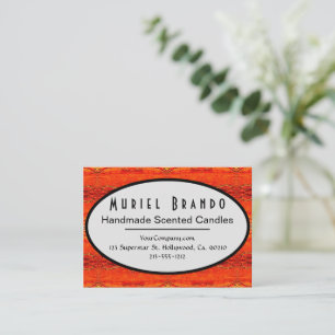 Rustic Candle Company Fournit un Carte de visite