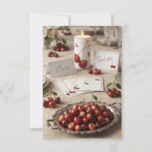 Rustic Cherry Fruit "On the Nature" Kollektion Gr