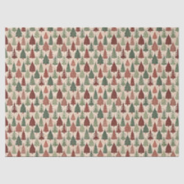 Rustic Christmas Tree Seidenpapier