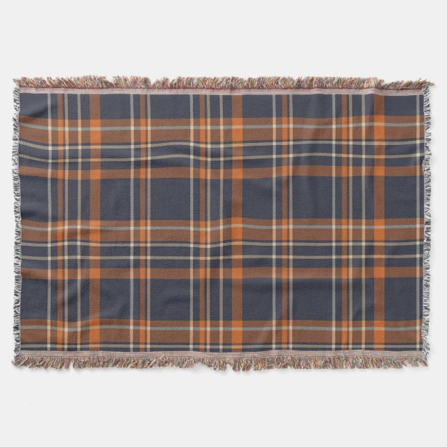 Rustic Christmas/winter plaid   Decke (Vorderseite)
