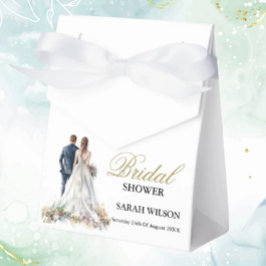 Rustic Classic Boho Floral Wedding Geschenkschachtel