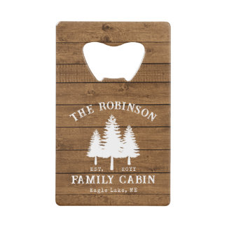 Rustic Country Famille Cabines Arbres Bois Planche