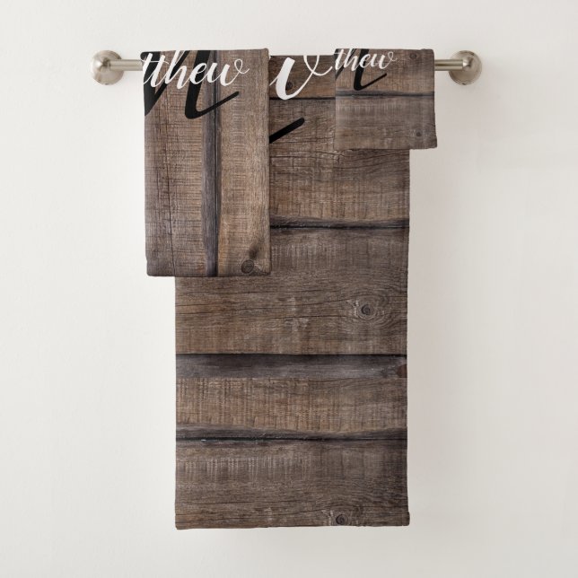 Rustic Country Grange Agritourisme Nom monogramme  (En situation)