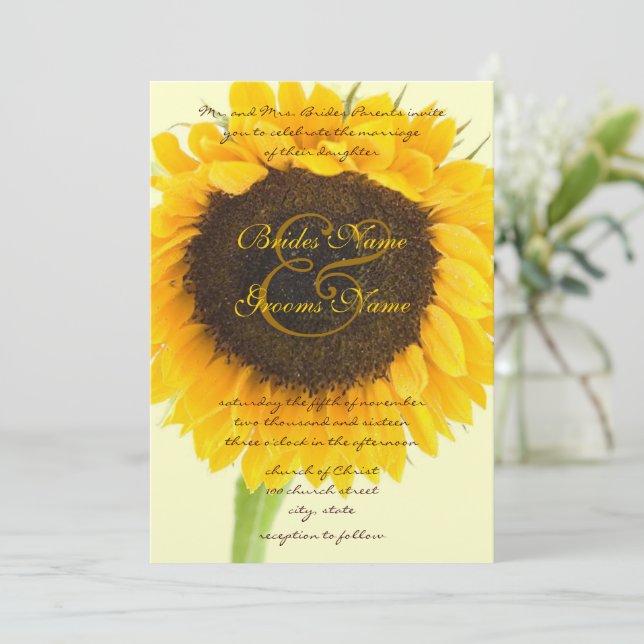 Rustic Country Grange Faire-part de mariage tourne (Debout devant)