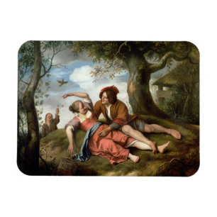 Rustic Courtship Magnet