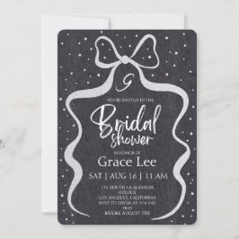 Rustic Denim Bridal Shower Invitation Einladung