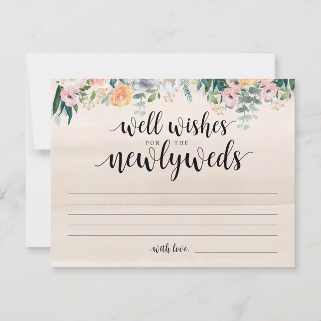 Rustic Dusk Wedding wünscht sich für frisch verhei Einladung (Vorderseite)